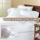 2014 300TC White 100% Bamboo Fiber Fitted Sheet For Hotel